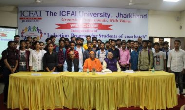 इक्फ़ाई विश्वविद्यालय में 2022 बैच के नए छात्रों के लिए इंडक्शन कार्यक्रम का शुभारंभ