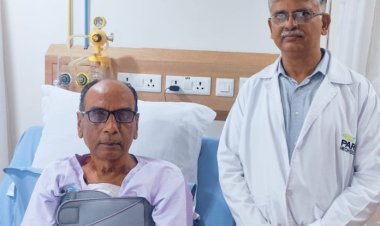 पारस अस्पताल रांची में दिल के पेरीकार्डियम की मोटी परत को हटके डॉक्टरों ने मरीज़ को दिया नया जीवनदान