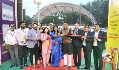 मोहराबादी मैदान में इंडिया इंटरनेशनल मेगा ट्रेड फेयर का शुभारंभ