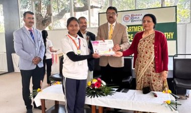 SBU में दो दिवसीय योग प्रतियोगिता ‘उमंग 2024’ का समापन