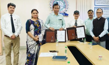 इक्फाई विश्वविद्यालय का झारखंड टूल रूम के साथ समझौता ज्ञापन हस्ताक्षरित