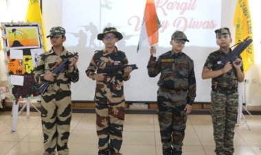 सरला बिरला पब्लिक स्कूल में कारगिल दिवस मना