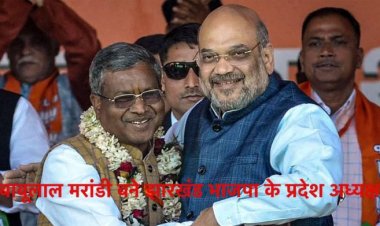 बाबूलाल मरांडी बने झारखंड भाजपा के प्रदेश अध्यक्ष, आगामी लोकसभा और विधानसभा चुनाव पर निगाहें