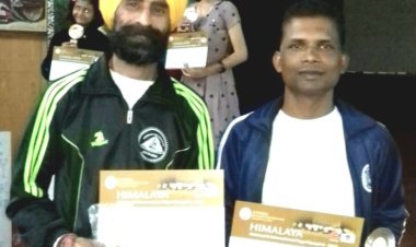 बेंगलुरु में आयोजित इंटरनेशनल हिमालयन योग ओलंपियाड में रांची के जगदीश एवम् हरेंद्र का शानदार प्रदर्शन