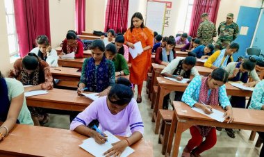 जीबीएम कॉलेज में सत्र 2024-26 में एनसीसी कैडटों के नामांकन हेतु परीक्षा सम्पन्न