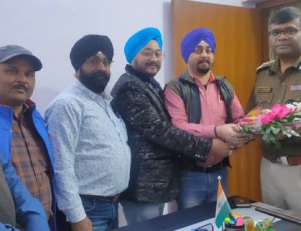 जर्नलिस्ट वैलफेयर एसोसिएशन की मांग पर डीआईजी ने दिये सख्त कार्रवाई के निर्देश