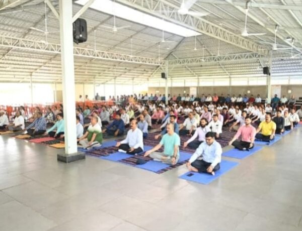 सरला बिरला विश्वविद्यालय में दसवां अंतर्राष्ट्रीय योग दिवस मनाया गया