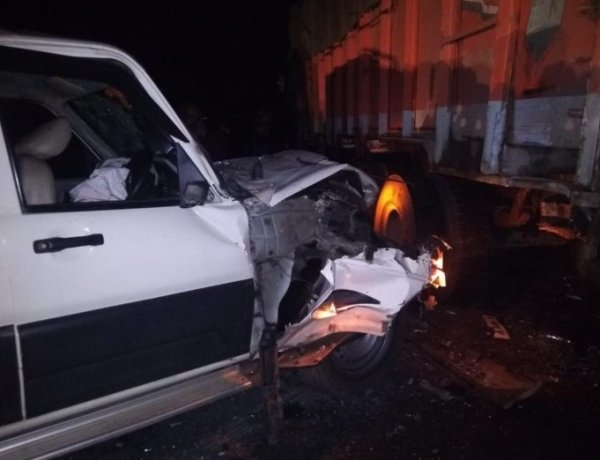 धनबाद- बी डी ओ सहित तीन प्रखंड कर्मी सड़क दुर्घटना में घायल