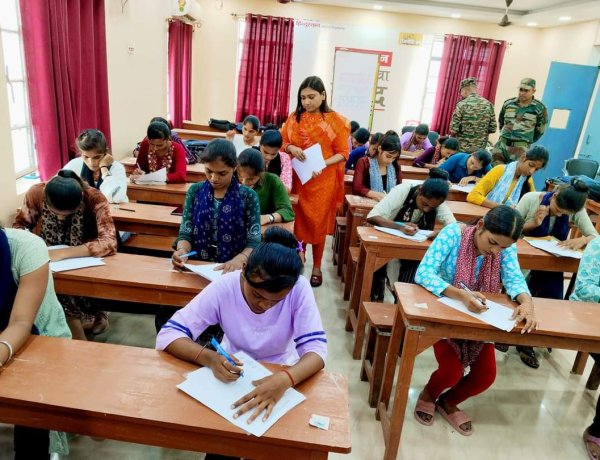 जीबीएम कॉलेज में सत्र 2024-26 में एनसीसी कैडटों के नामांकन हेतु परीक्षा सम्पन्न