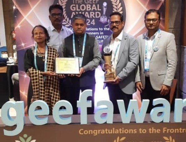MECON को "जीईईएफ ग्लोबल वाटरटेक अवार्ड 2024" से सम्मानित किया गया