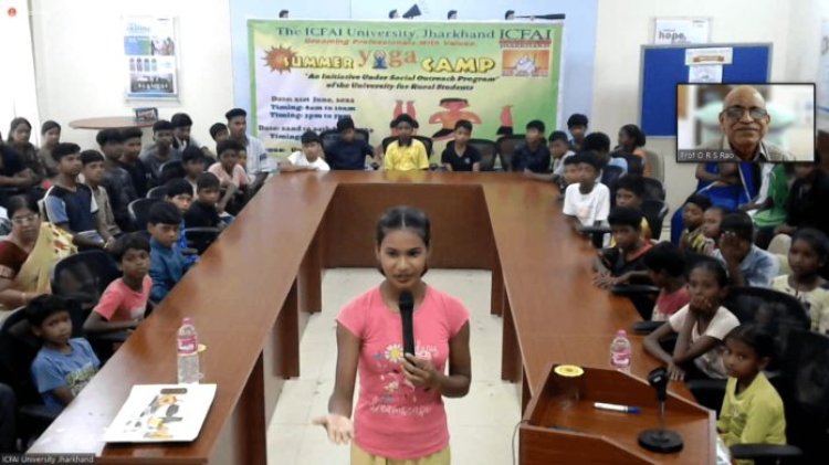 इक्फाई विश्वविद्यालय में चार दिवसीय ग्रीष्मकालीन युवा शिविर आयोजित