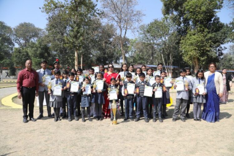 गीता- पाठ प्रतियोगिता में सरला बिरला के छात्रों का उत्कृष्ट प्रदर्शन