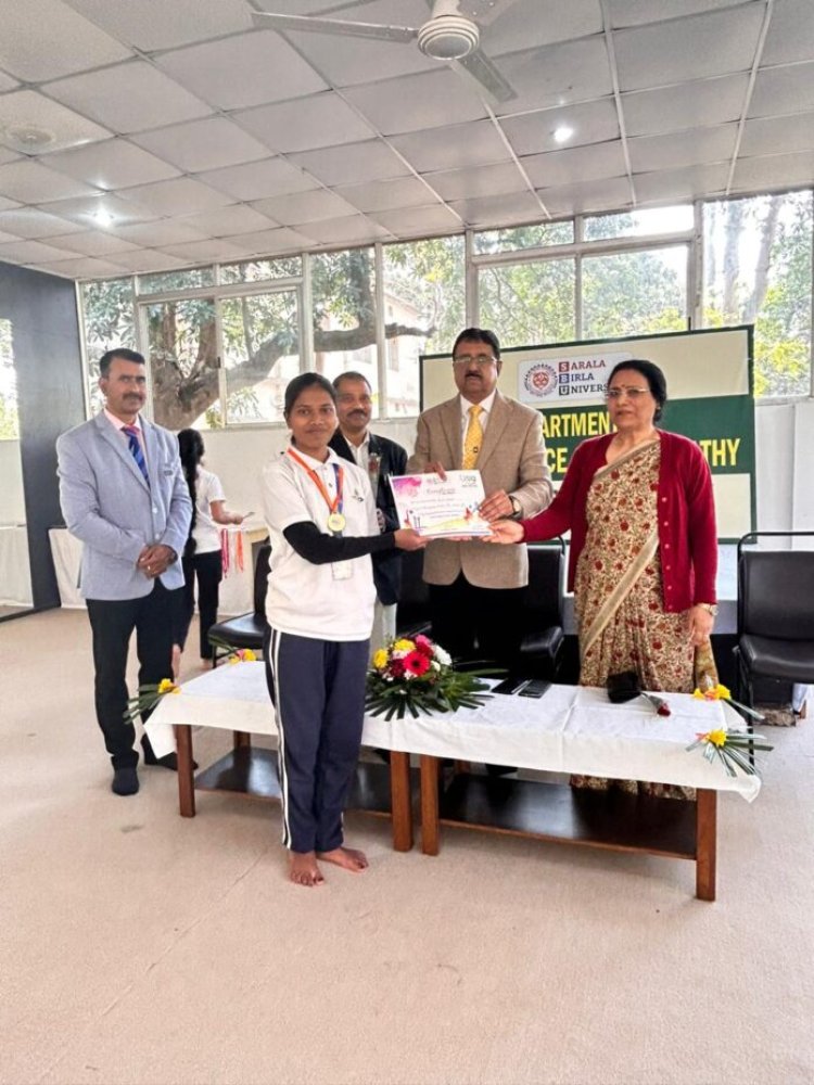 SBU में दो दिवसीय योग प्रतियोगिता ‘उमंग 2024’ का समापन