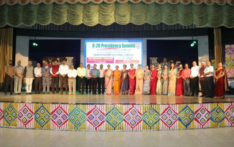 सरला बिरला पब्लिक स्कूल में जी20 प्रेसीडेंसी समिट का उद्घाटन