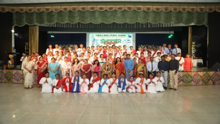 पर्यावरण संरक्षण को समर्पित रहा सरला बिरला पब्लिक स्कूल का समर कैंप- एक्सट्रावेगेंजा-2024