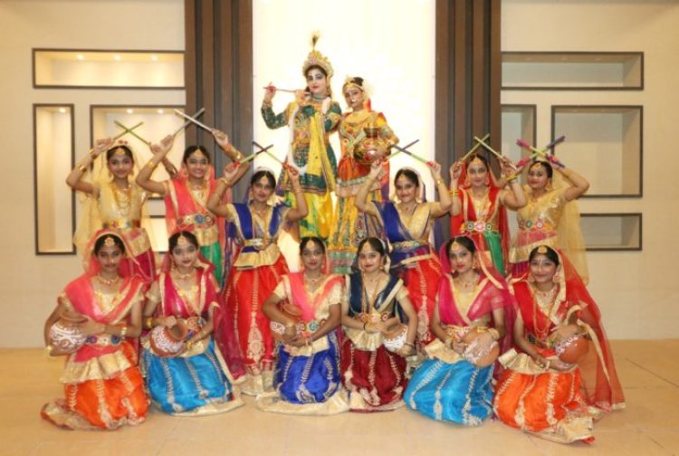 सरला बिरला पब्लिक स्कूल में जन्माष्टमी महोत्सव मनाया गया