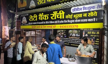 रांची समेरिटन राउंडटेबल एवं लेडीज सर्कल ने रोटी बैंक के माध्यम से गरीबों को कराया भोजन