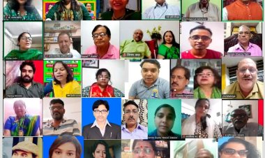 शब्दवीणा के राष्ट्रीय कवि सम्मेलन में विभिन्न प्रांतों के रचनाकारों ने पढ़ीं एक से बढ़ कर एक कविताएं