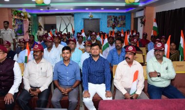 दृष्टिहीन बच्चों को तिरंगा का महत्व बतानेवाली फ़िल्म " तिरंगा क्या है" हुई रिलीज़