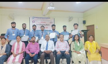 CIT में एंटी रैगिंग वीक का समापन, प्रतिभागी पुरस्कृत
