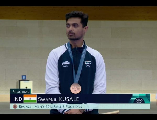 Paris Olympic : भारत को तीसरा मेडल,  शूटिंग में स्वप्निल कुसाले ने दिलाया ब्रॉन्ज