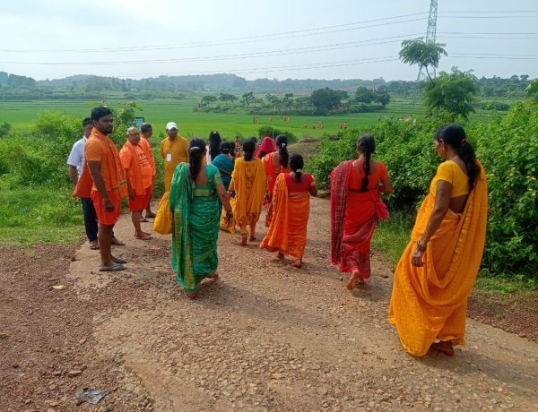 स्वर्णरेखा नदी बचाने के लिए काँवरियों ने निकाली कांवर यात्रा, रानीचुआं के जल से महादेव का होगा जलाभिषेक