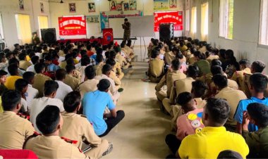 मेजर ने अग्निवीर के लिए एनसीसी कैडेटों को किया प्रेरित, सेना में भर्ती की प्रक्रिया पूर्णता पारदर्शी है- मेजर अशोक