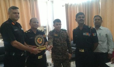 6 बिहार बटालियन एनसीसी एडम अधिकारी को दी गई विदाई, नये एडम अधिकारी ने किया पदभार ग्रहण