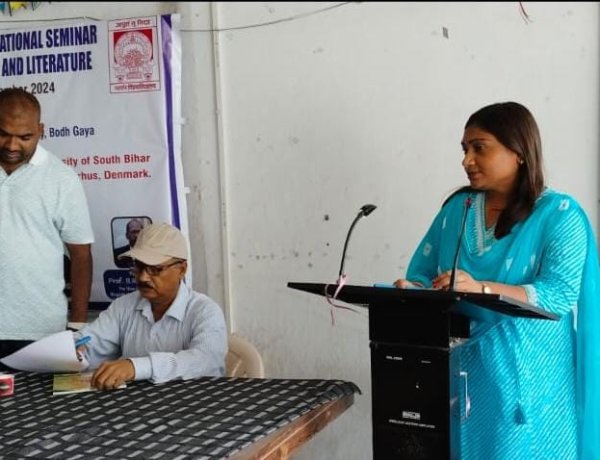 डॉ. रश्मि प्रियदर्शनी ने अंतरराष्ट्रीय संगोष्ठी में प्रस्तुत किया शोध पत्र