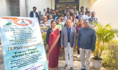 क्रिस्टल इंजीनियरिंग और इसके फार्मास्युटिकल प्रयोग पर BIT मे कार्यशाला का आयोजन