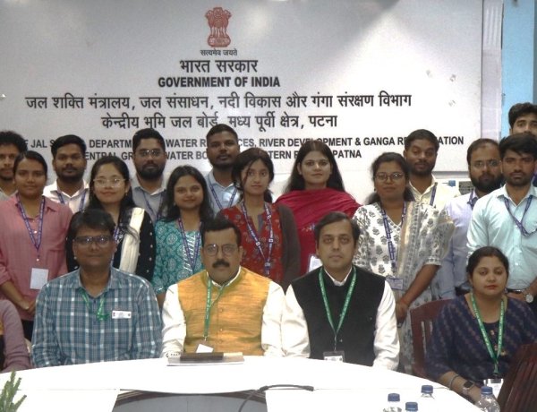 बिहार की भूजलीय स्थिति का जायजा लेने पहुंचे केंद्रीय भूमि जल बोर्ड के 27 प्रशिक्षु पदाधिकारी