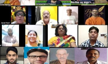 शब्दवीणा कर्नाटक प्रदेश समिति द्वारा मासिक काव्यगोष्ठी का हुआ आयोजन