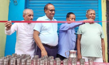 सेवा ही सच्चा धर्म: रथ यात्रा पर कल्याण सेवा समिति द्वारा शरबत वितरण