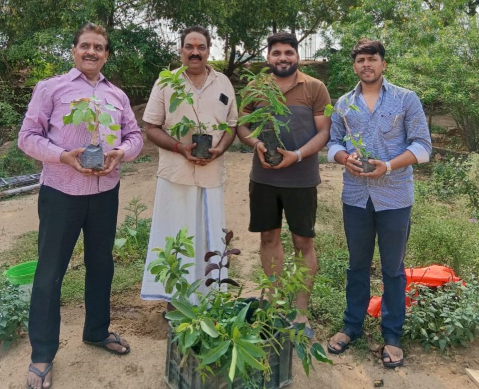 विश्व पर्यावरण दिवस पर बी. डी.आर.एफ.और आलभ्या फाउंडेशन का वृक्षारोपण कार्यक्रम