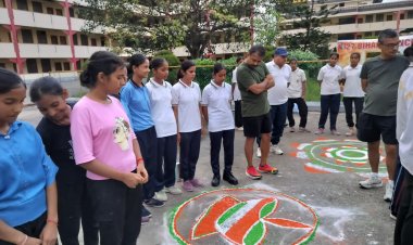 एनसीसी शिविर में हर घर तिरंगा अभियान के तहत विविध कार्यक्रम आयोजित