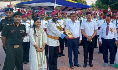 गया संग्रहालय परिसर में 79वें स्वतंत्रता दिवस: सैन्य बैंड की गूंज और देशभक्ति का अद्वितीय संगम