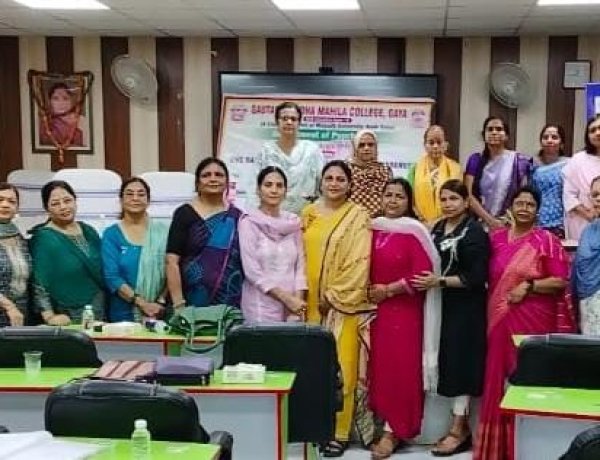 जीबीएम कॉलेज में विश्व स्तनपान पखवाड़ा के तहत एक दिवसीय संगोष्ठी का आयोजन, स्तनपान माँ और बच्चे के बीच मानसिक तथा भावनात्मक जुड़ाव के लिए है अति आवश्यक