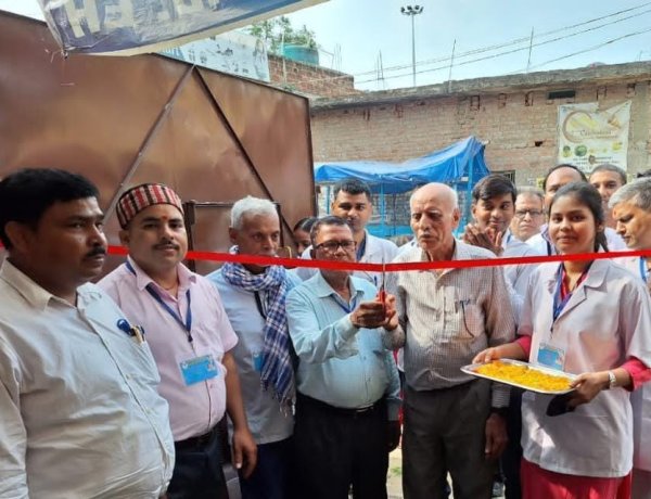 निःशुल्क होम्योपैथी चिकित्सा शिविर का समापन