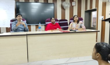 जीबीएम कॉलेज में "मध्यस्थ दर्शन पर आधारित जीवन विद्या" पर दो-दिवसीय कार्यशाला का समापन, कार्यशाला का उद्देश्य छात्राओं को मूल्य वर्द्धित पाठ्यक्रम से परिचित करवाना था: प्रधानाचार्या