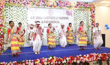 एस. पी. सिंह इंस्टीट्यूट ऑफ नर्सिंग एवं पैरामेडिकल में वार्षिक समारोह का आयोजन