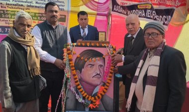 राणा इलेक्ट्रो होम्योपैथिक मेडिकल कॉलेज अस्पताल लखीवाग मानपुर में डॉ. काउंट सीजर मैटी की 217वीं जयंती समारोह मनाया गया