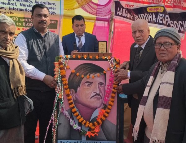 राणा इलेक्ट्रो होम्योपैथिक मेडिकल कॉलेज अस्पताल लखीवाग मानपुर में डॉ. काउंट सीजर मैटी की 217वीं जयंती समारोह मनाया गया