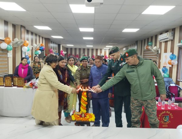 जीबीएम कॉलेज में एनएसएस एवं एनसीसी की ओर से राष्ट्रीय युवा दिवस समारोह 2026 का हुआ भव्य आयोजन