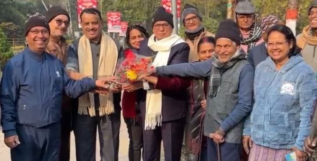 लोगों को ईमानदारी पूर्वक जीवन जीना चाहिए - के.सी.मेहरोत्रा