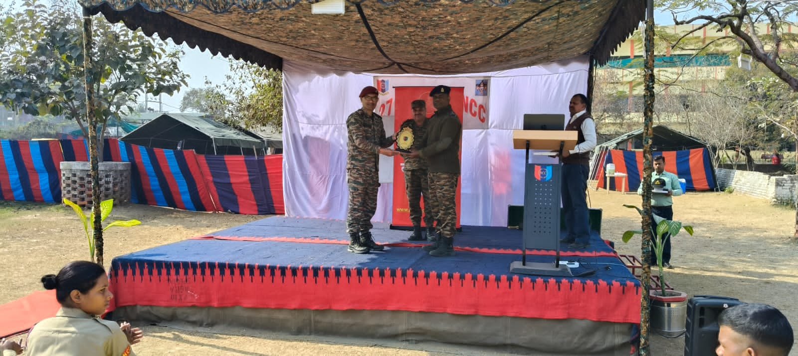 27 बिहार बटालियन के वार्षिक प्रशिक्षण शिविर में भारतीय सेना में करियर को लेकर जागरूकता कार्यक्रम