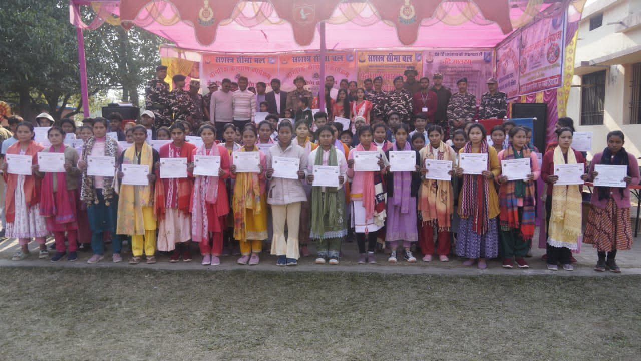 एसएसबी 44 वाहिनी ने सीमावर्ती युवाओं को आत्मनिर्भर बनाने की दिशा में उठाया बड़ा कदम