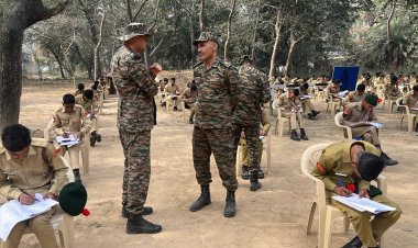 एनसीसी “ए” प्रमाणपत्र परीक्षा में 562 कैडेट हुए शामिल, एनसीसी “ए” प्रमाणपत्र परीक्षा  चार केंद्रों पर हुआ सफल आयोजन