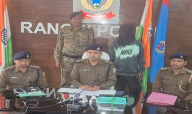 रांची में ब्राउन शुगर तस्करी का भंडाफोड़, 253 पुड़िया के साथ एक आरोपी गिरफ्तार