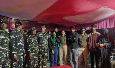 44वीं वाहिनी एसएसबी ने नाबालिग लड़की को नेपाल ले जाते युवक को पकड़ा, पुलिस को सौंपा