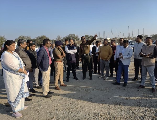 बोधगया में अग्निवीर भर्ती की तैयारी तेज, मगध विश्वविद्यालय परिसर का अधिकारियों ने किया निरीक्षण